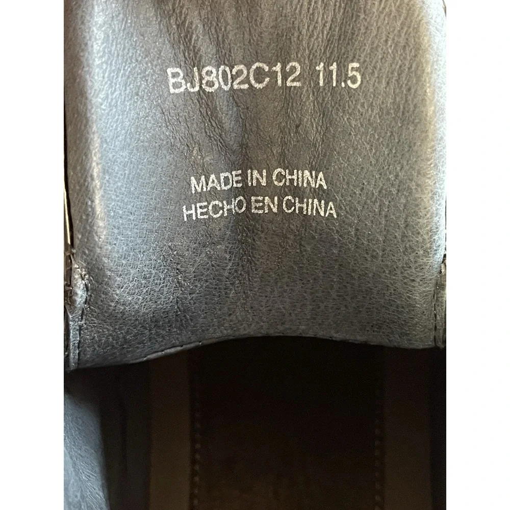 Badgley Mischka DOUGLAS PATENT HIGH-TOP SNEAKER Navy BJ802C12~ Size 11.5